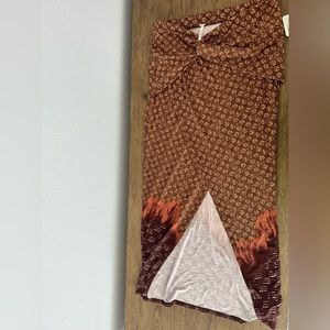 Free people sarong skirt